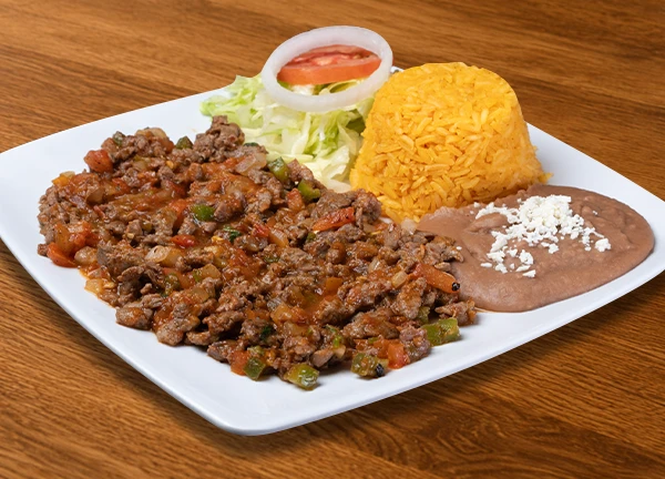 Bistec a la mexicana